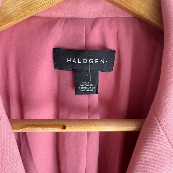 Halogen Pink Double Breasted Blazer S - Picture 2 of 5